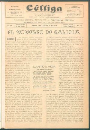 Canto e vida : (Ao Orfeao Lusitano)