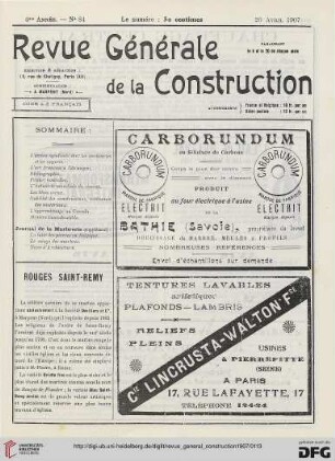 No. 84 (20 Avril 1907)