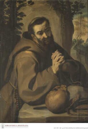 Der heilige Franziskus von Assisi als Büßer