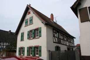 Sachteil Fachwerkwand (Fachwerkwohnhaus); Langen, Obergasse 20