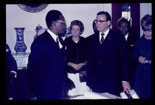 Empfang Mobutu 19.3.69.