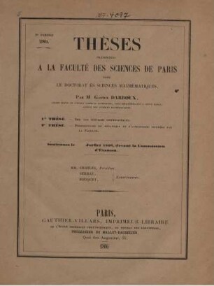 Sur les surfaces orthogenales