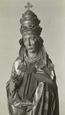 Heiliger Fabian vom Flügelaltar aus der Nikolaikirche Zwickau