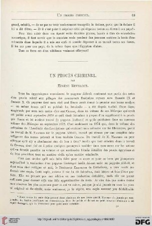 8: Un procès criminel
