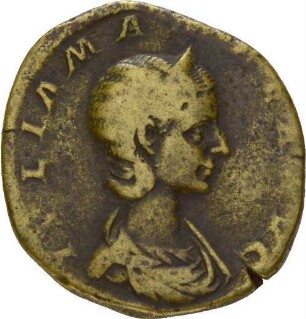 Sesterz des Severus Alexander für Iulia Mamaea