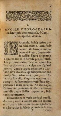 Thomae Smithi De republica Anglorum libri tres : quibus acceserunt chorographica illius descriptio, aliique politici tractatus