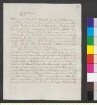 Brief von Strebel, J. Karl Friedrich an Goethe, Johann Wolfgang von
