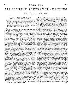 [Hegner, U.]: Auch ich war in Paris. Bd. 1-3. Winterthur: Steiner 1803-04