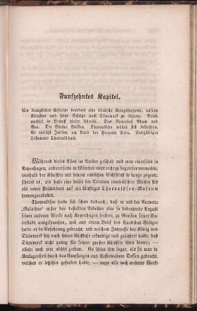 Funfzehntes Kapitel.
