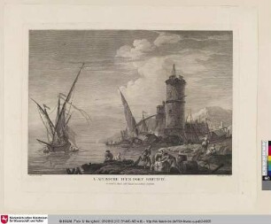 L'approche d'un porte fortifié
