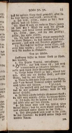 33-49, Psalm 31 - 40.