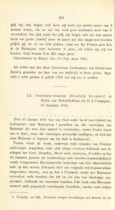 LX. Gouverneur-Generaal (Hendrik Brouwer) en Raden aan Bewindhebbers der O. I. Compagnie, 15 Augustus 1634