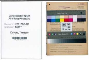 Entnazifizierung Theodor Devers, geb. 28.01.1899 (Verwaltungsinspektor)