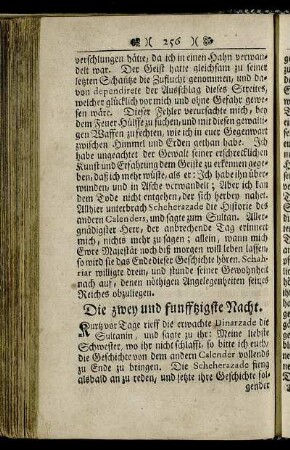 Die zwey und funfftzigste Nacht.