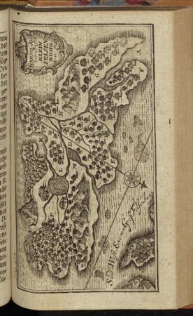 Grund-Riss der Insul Klein Felsenburg Anno 1727