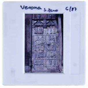 Verona, S. Zeno : Portal Relief links