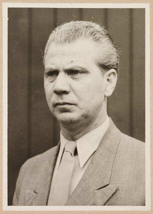 [Ernst] Strieter, Betriebsführer, Zentralwerkstatt Zeche Prosper