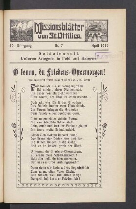 Nr. 7. April 1915