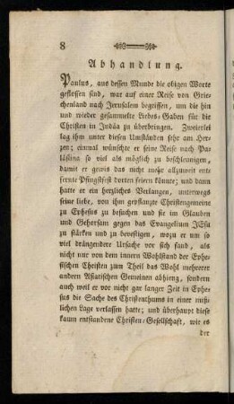 8-40, Abhandlung.