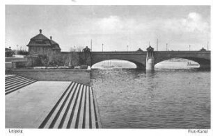 Leipzig: Flut-Kanal