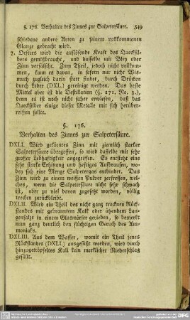 §. 176. Verhalten des Zinnes zur Salpetersäure