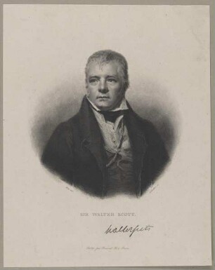 Bildnis des Walter Scott