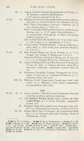 266-280, Matrikel 37415-37599 (1775-1776)