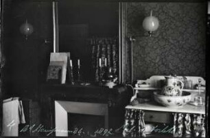 Paris. Interieur Appartement Insinger (86 Bd. Haussmann). 'Cabinet de toilette'
