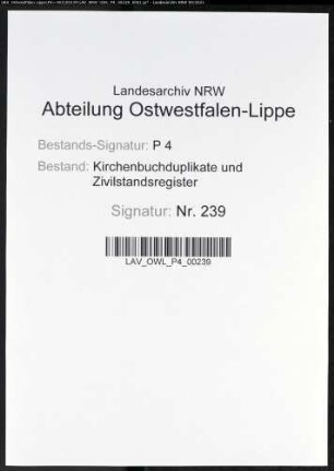 Zivilstandsregister der Munizipalität Unna (A 1812). (Gemeinde: Zivilstandsregister)