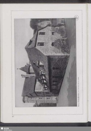Burg Schweckhausen, Kreis Marburg. Ende 16. Jahrh.