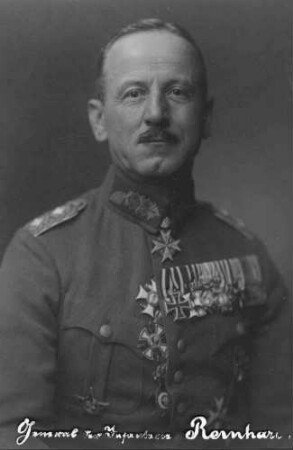 Walter Reinhardt, General der Infanterie in Uniform und Orden, Brustbild