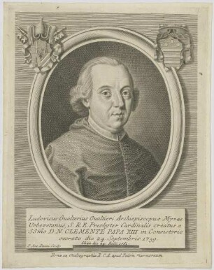 Bildnis des Ludovicus Gualterius Gualtieri