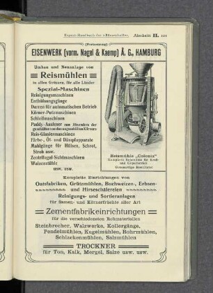 Reismühle "Colonia"