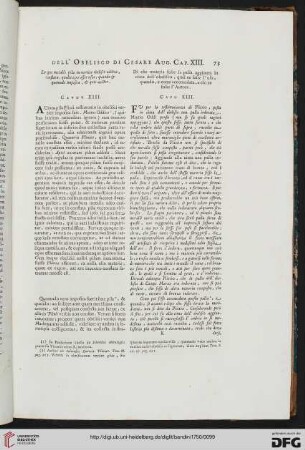 Caput XIII / Capo XIII