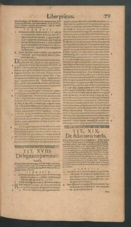 Tit. XVIII. De legitima parentum tutela.