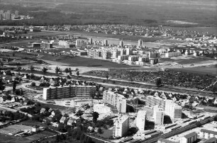 Freiburg: Schönbergsiedlung, von Süden