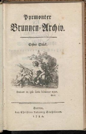 1: Pyrmonter Brunnen-Archiv