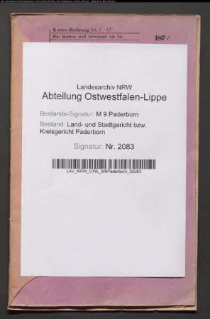 Erblasser: Stücker oder Stüker, Anna Gertrud: