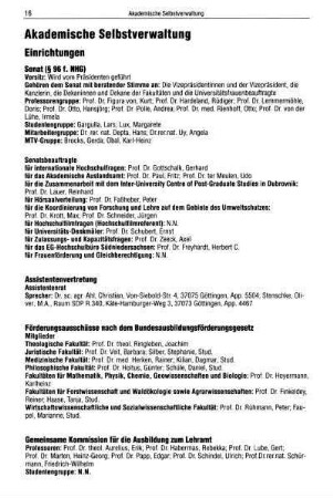 Akademische Selbstverwaltung