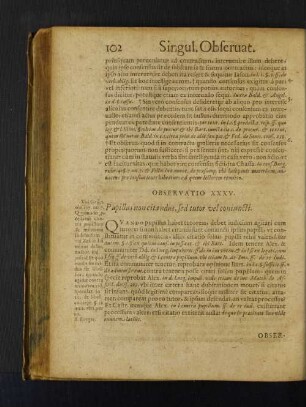 Observatio XXXV. Pupillus non citandus, sed tutor vel coniuncti.