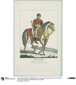 Porträt Napoleon I., Kaiser der Franzosen