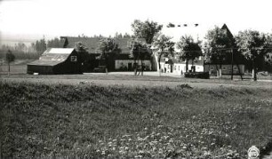 Hermsdorf, Altenberger Straße 7. Fremdenheim zum Zollhaus. Eingangsseite