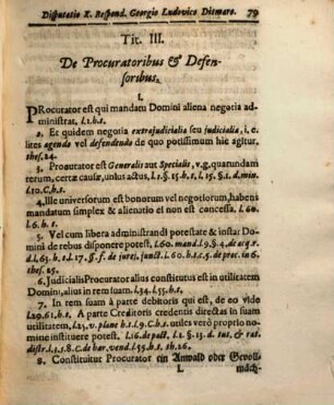 Eclogarum et aphorismorum Syntagmatis Struviani disputatio ..., Disputatio X.. Ad Tit. III. & IV. Libr. III. Pandect.