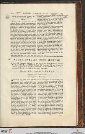 Additiones ad concilium Senense