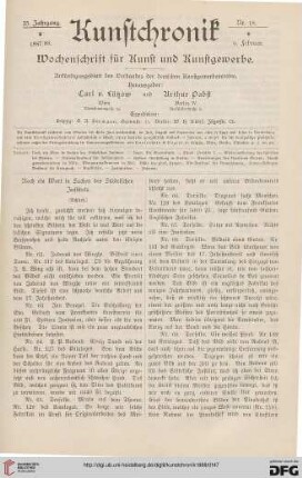Heft 18 (9. Februar 1888)