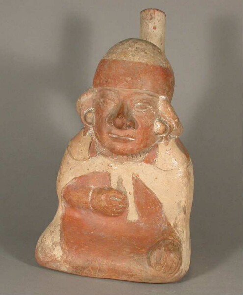 Seated anthropomorphic figure