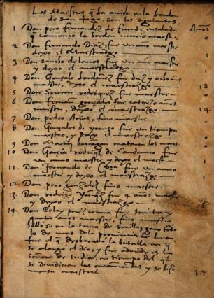 Regla de la orden dela cavalleria de Señar Santiago del espada