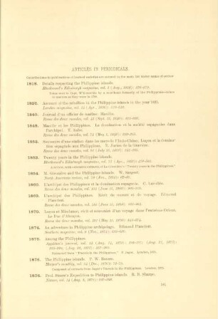 Articles in periodicals