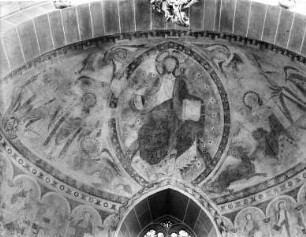 Majestas Domini mit Aposteln und Propheten — Majestas Domini mit Petrus und Paulus
