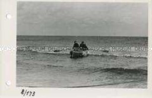 Fischerboot am Strand von Ahlbeck